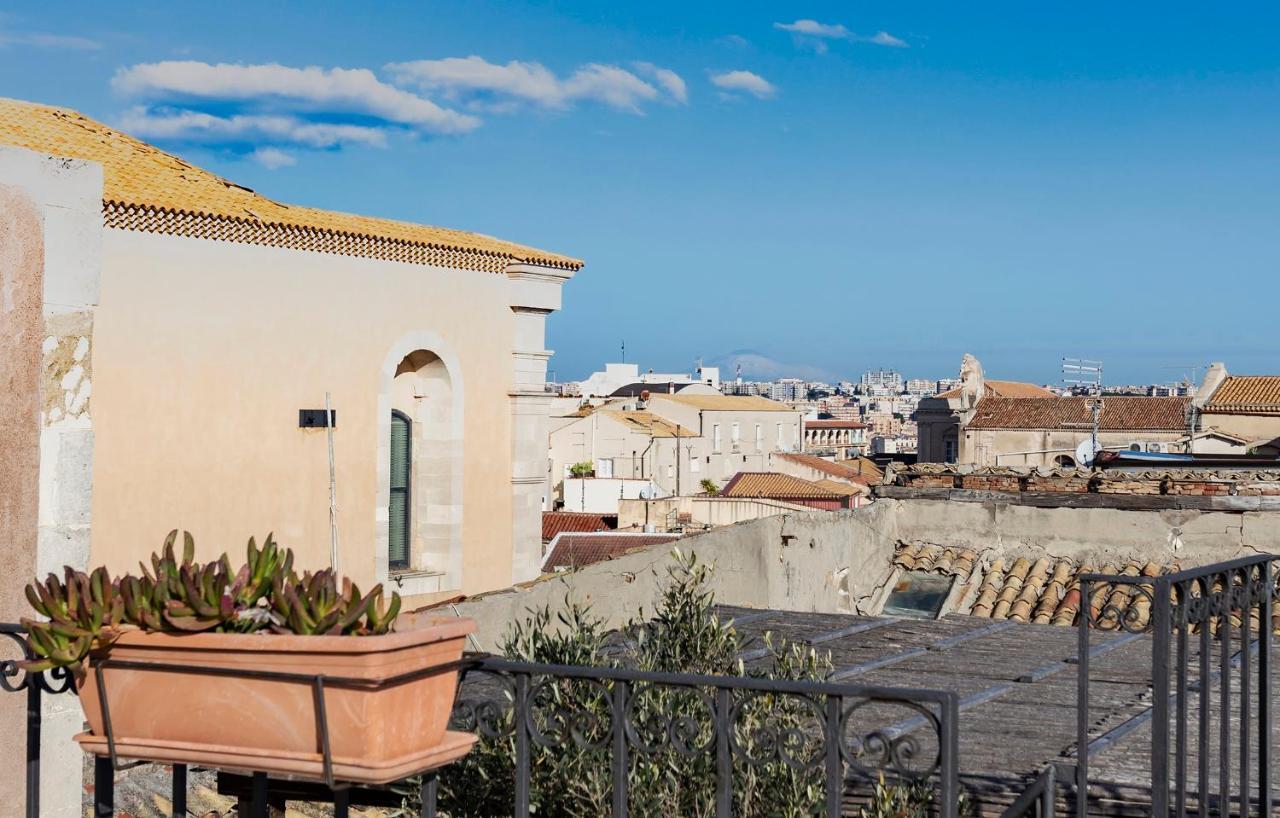 Ferienwohnung Casa Eu - Bilocale Ortigia Wifi Syrakus Exterior foto