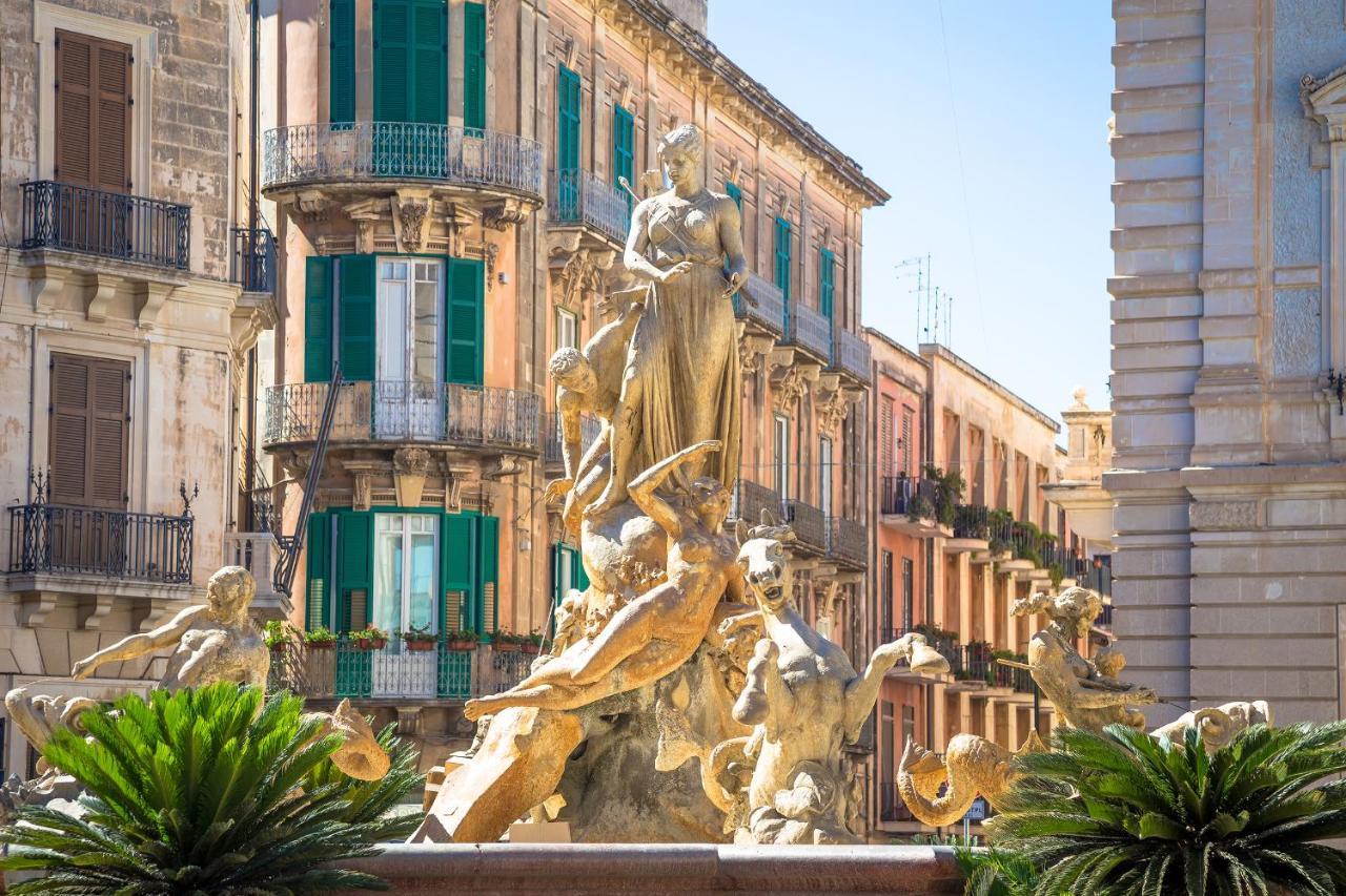 Ferienwohnung Casa Eu - Bilocale Ortigia Wifi Syrakus Exterior foto
